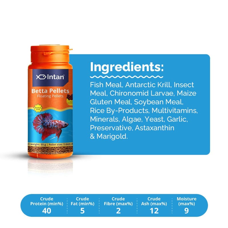 Intan Betta Pellets 1kg — photo 4