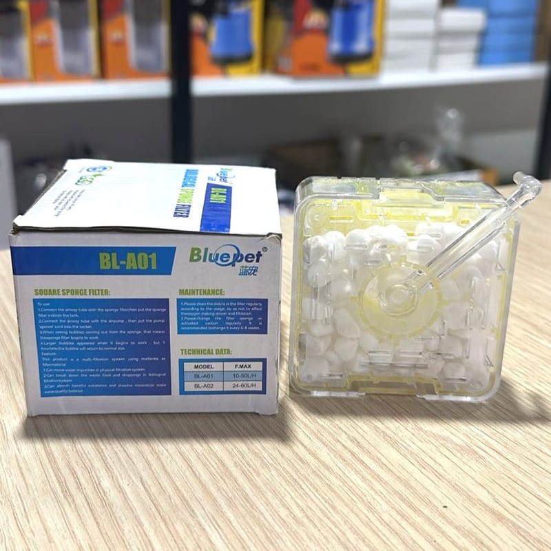 Blue Pet BL-A01 Square Biological Sponge Filter — photo 4