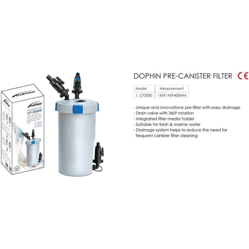 Dophin CF-2000 Pre-Canister Filter — photo 3