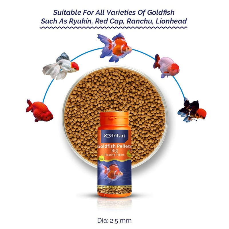 Intan Goldfish Pellets - Big 55g — photo 3