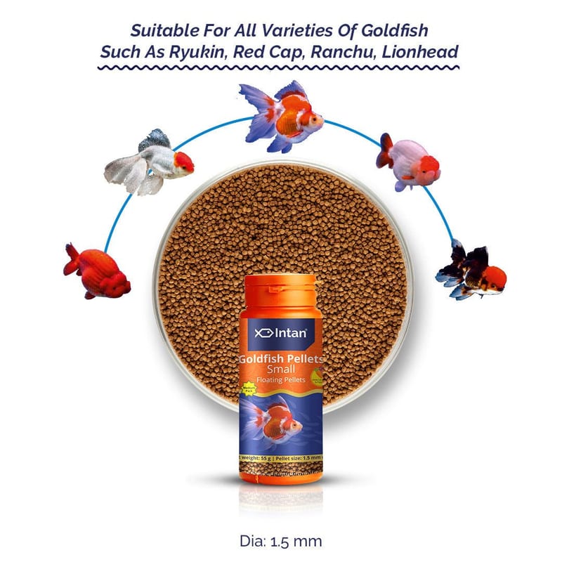 Intan Goldfish Pellets - Small 145g — photo 3