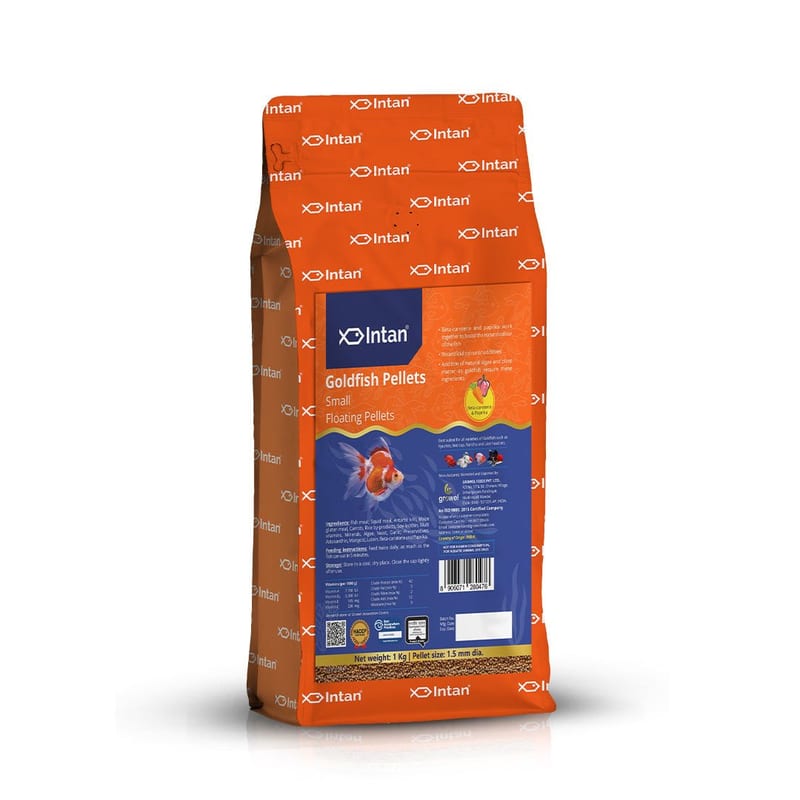 Intan Goldfish Pellets - Small 55g — photo 8