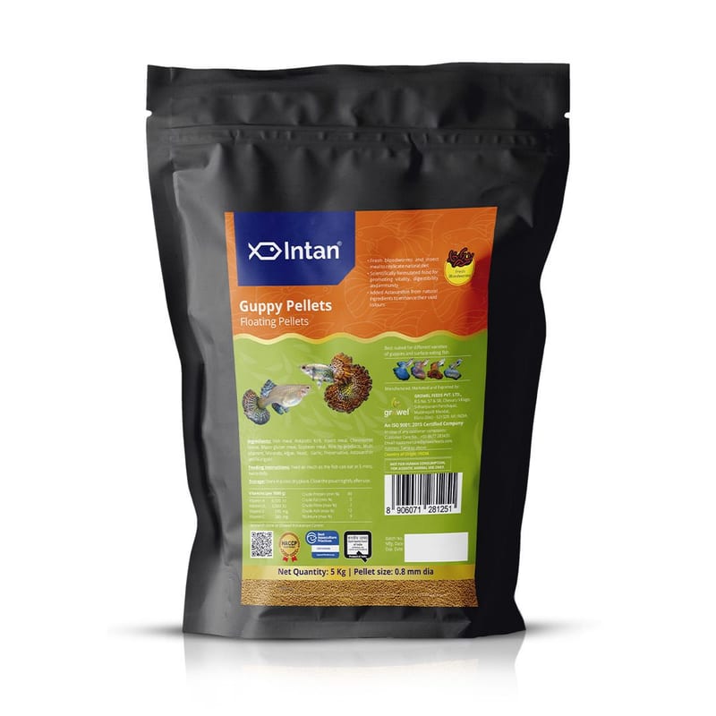 Intan Guppy Pellets 1kg — photo 8