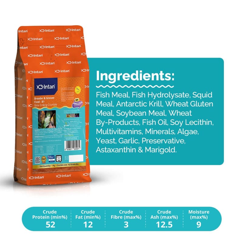 Intan Breeder & Grower Food - B1 30g — photo 4
