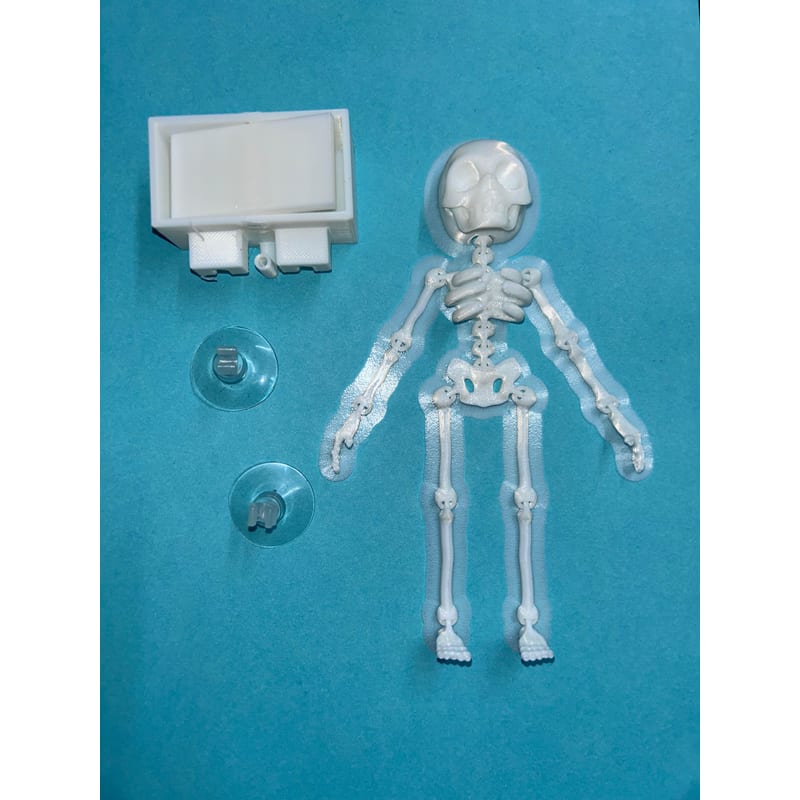 Dancing Skeleton Aquarium Decoration — photo 2