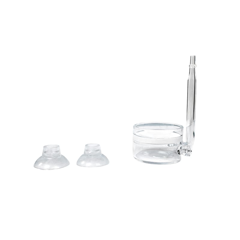 Glass CO2 Diffuser L 28 mm Flat Mouth — photo 3